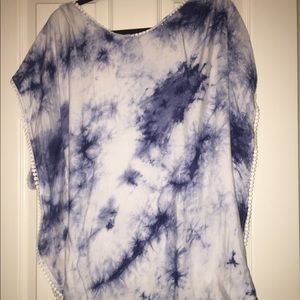 Boho Beach Tye Dye Cover Up